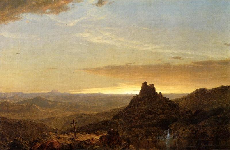 Frederic Edwin Church Cross in the Wilderness